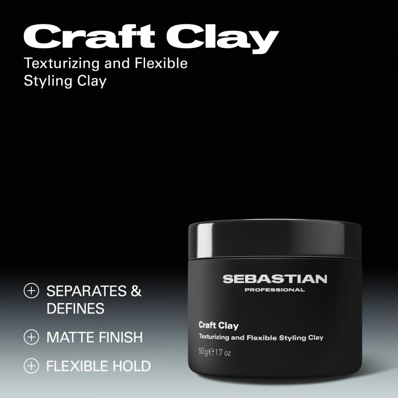 Sebastian Professional Craft Clay modelovací hlína pro definici a tvar 50 g