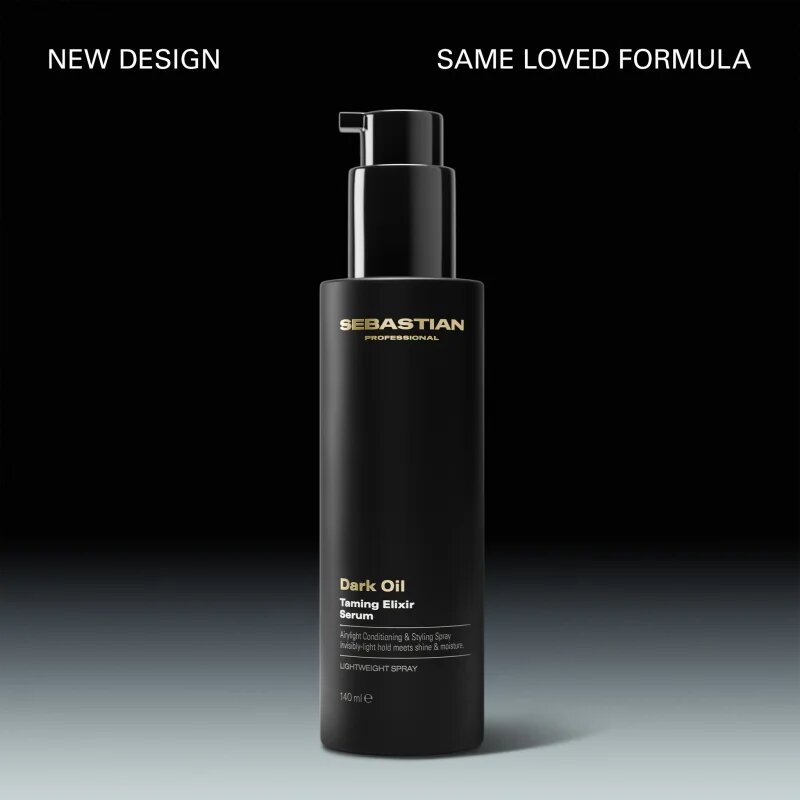 Sebastian Professional Dark Oil sérum pro lesk a hebkost vlasů 140 ml