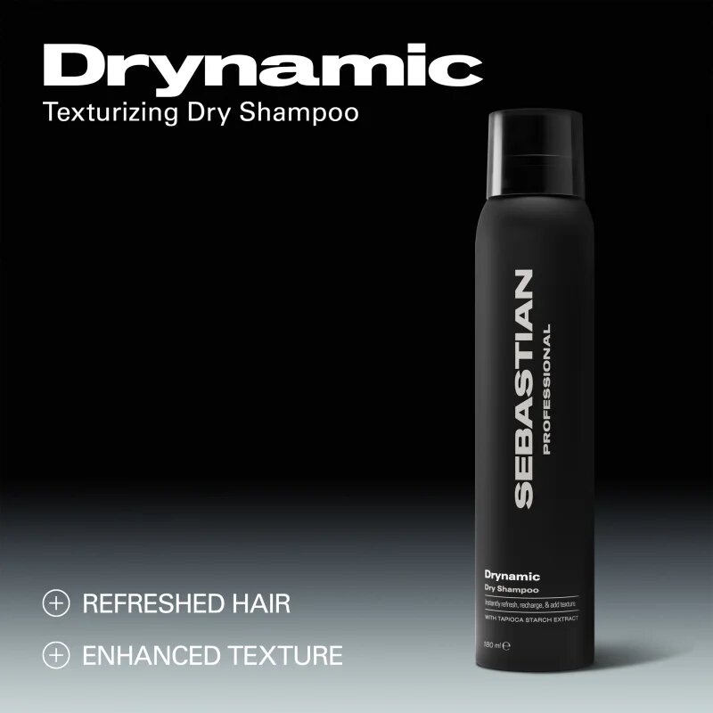 Sebastian Professional Drynamic suchý šampon pro všechny typy vlasů 180 ml
