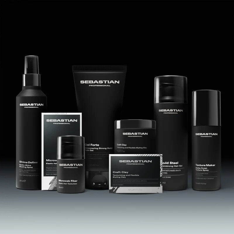 Sebastian Professional Liquid Steel stylingový gel pro fixaci a tvar 140 ml