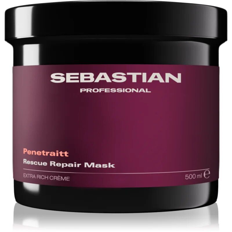 Sebastian Professional Penetraitt maska pro poškozené chemicky ošetřené vlasy 500 ml