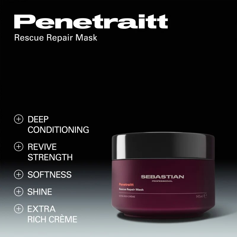Sebastian Professional Penetraitt maska pro poškozené chemicky ošetřené vlasy 500 ml
