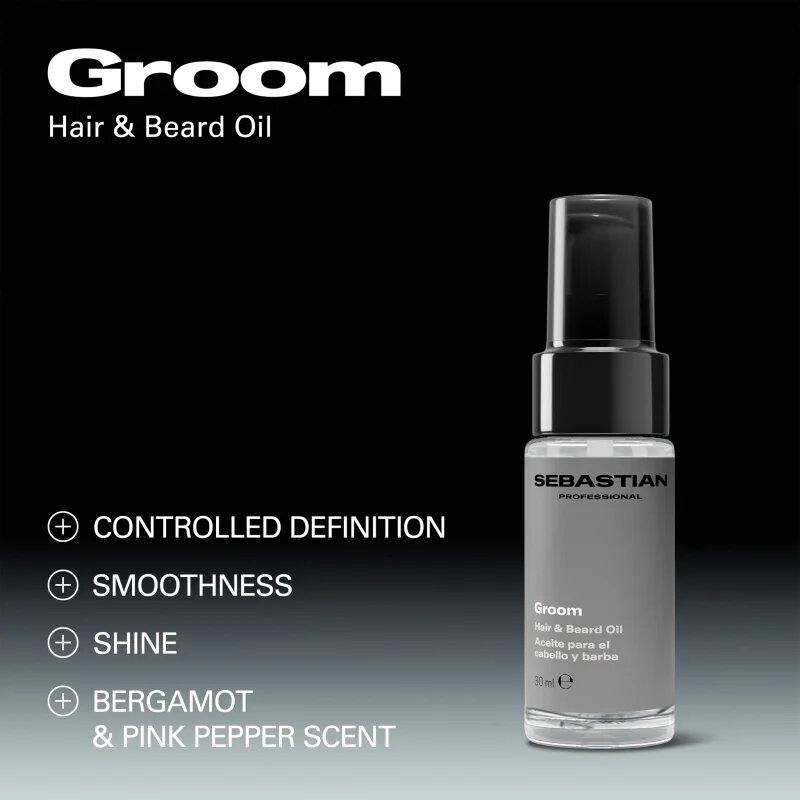 Sebastian Professional SEB MAN The Groom olej na vousy 30 ml