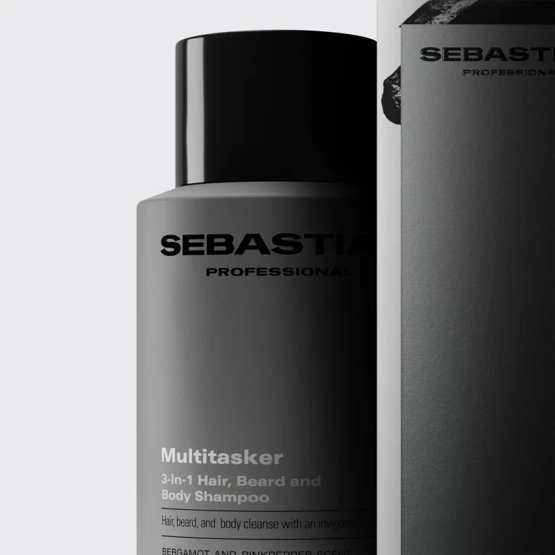Sebastian Professional SEB MAN The Multi-tasker šampon na vlasy vousy a tělo 280 ml