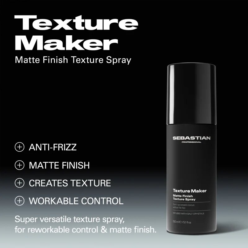Sebastian Professional Texture Maker sprej pro matný vzhled 150 ml