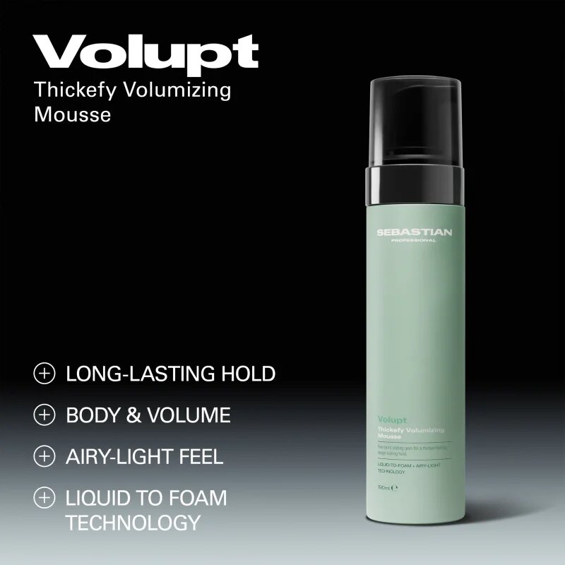 Sebastian Professional Volupt stylingová pěna pro objem vlasů 190 ml
