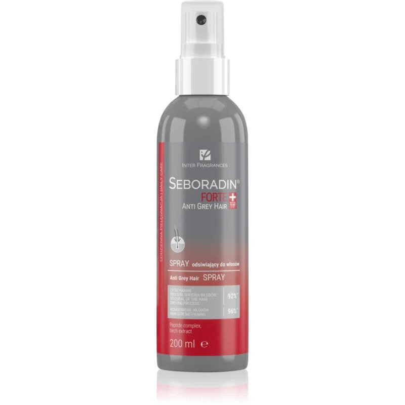 Seboradin Forte Anti Grey Hair sprej proti šedivění vlasů 200 ml