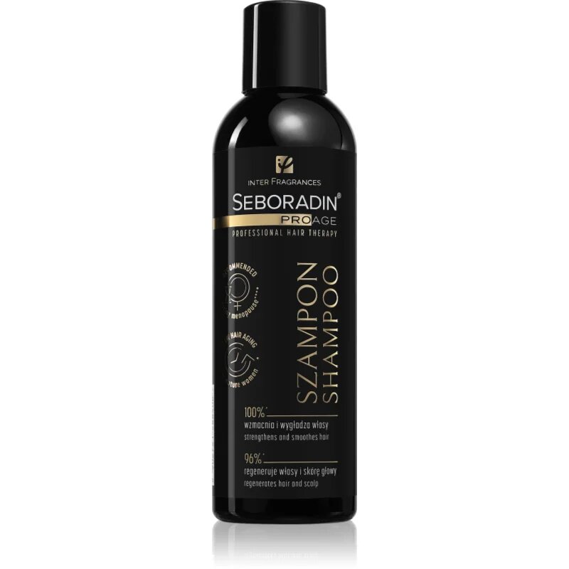 Seboradin Pro Age posilující šampon pro slabé vlasy s tendencí vypadávat 200 ml