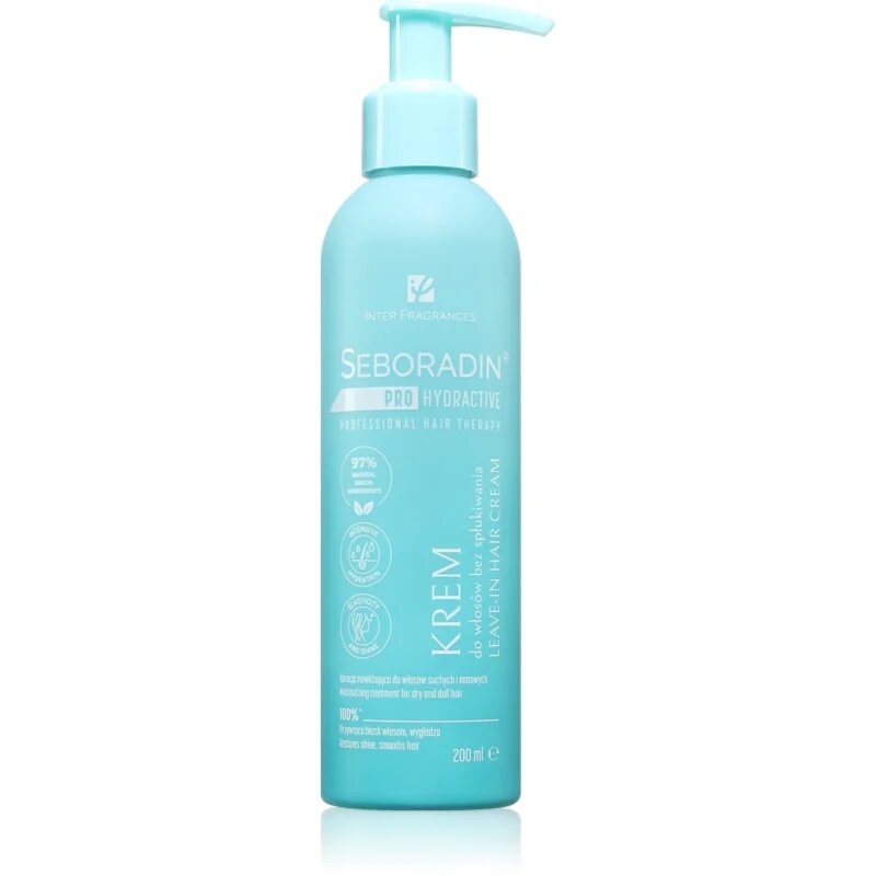 Seboradin PRO HYDRACTIVE Leave-In Hair Cream bezoplachový krém pro suché vlasy 200 ml