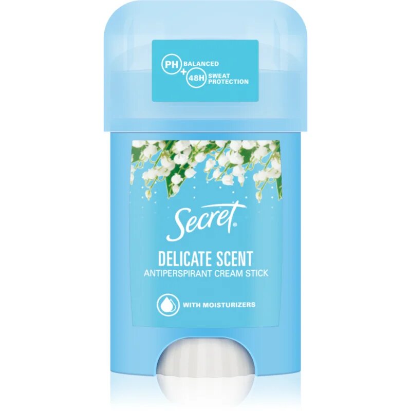 Secret Delicate Antiperspirant Cream Stick krémový antiperspirant pro ženy 40 ml