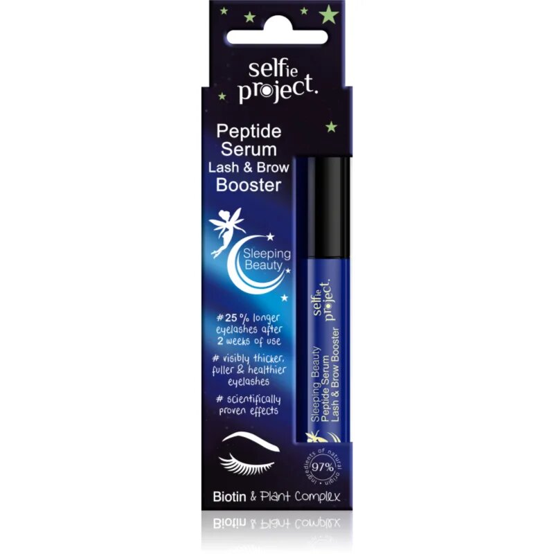 Selfie Project Peptide Serum Lash & Brow Booster sérum na řasy na obočí 3 ml