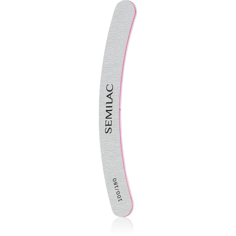 Semilac Accessories Nail File 100/180 pilník na akrylové a gelové nehty 100/180 1 ks