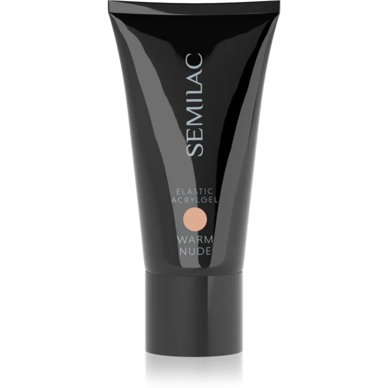 Semilac Elastic Acrylgel akrylátový gel na nehty odstín Warm Nude 30 g