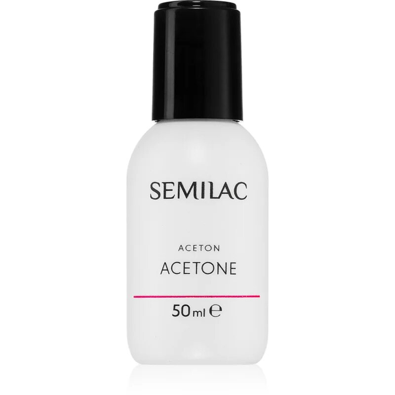 Semilac Liquids čistý aceton k odstranění gelových laků 50 ml