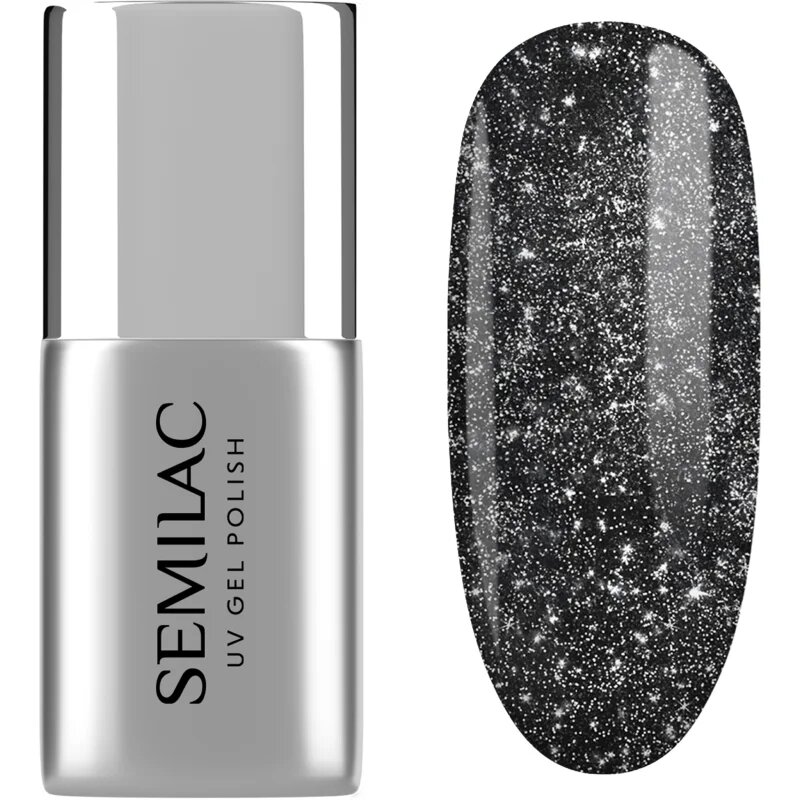 Semilac UV Gel Top Flash ON vrchní gelový lak pro ochranu a lesk bez výpotku odstín T21 7 ml