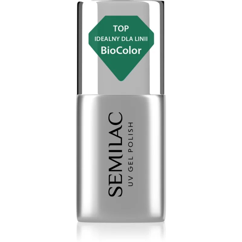 Semilac UV Hybrid - BioColor Top krycí lak na nehty 7 ml