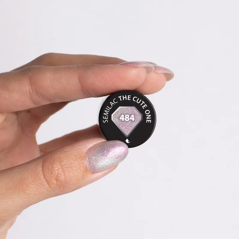 Semilac UV Hybrid Brides Babes gelový lak na nehty s použitím UV/LED lampy odstín 484 The Cute One 7 ml
