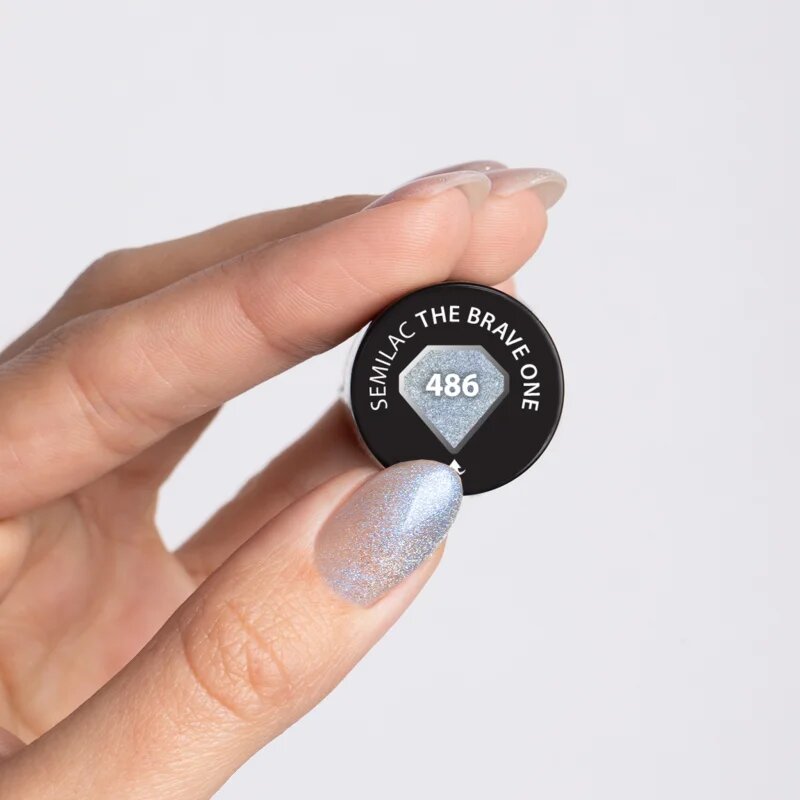 Semilac UV Hybrid Brides Babes gelový lak na nehty s použitím UV/LED lampy odstín 486 The Brave One 7 ml