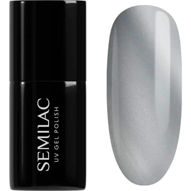 Semilac UV Hybrid Gloss gelový lak na nehty odstín 947 Basic Gloss 7 ml