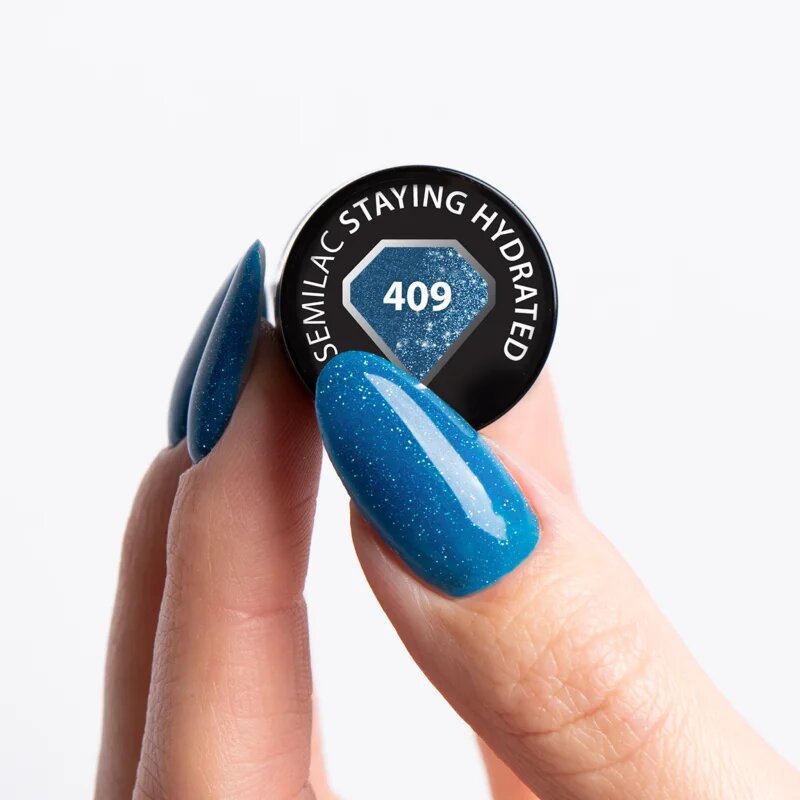 Semilac UV Hybrid New YEAAH gelový lak na nehty s použitím UV/LED lampy odstín 409 Staying Hydrated 7 ml
