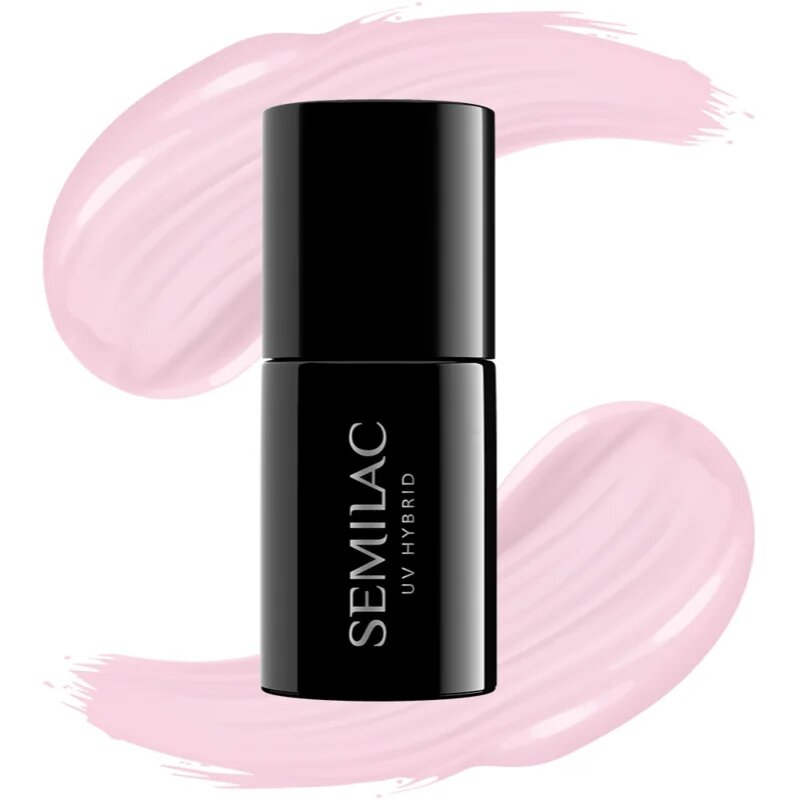 Semilac UV Hybrid Special Day gelový lak na nehty odstín 002 Delicate French 7 ml