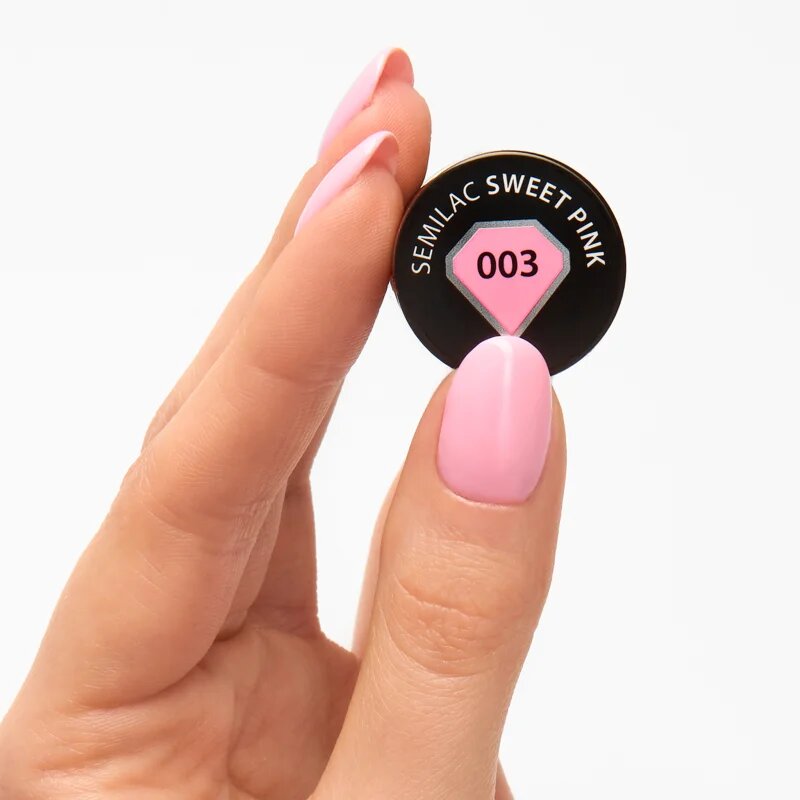 Semilac UV Hybrid Special Day gelový lak na nehty odstín 003 Sweet Pink 7 ml