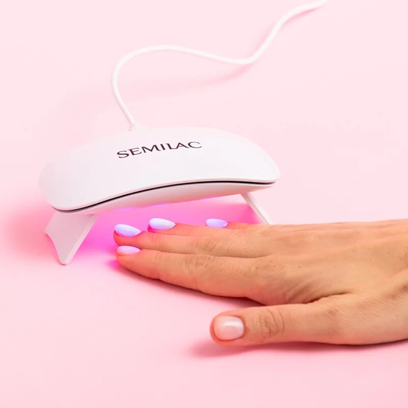Semilac UV LED Lamp 6W LED lampa pro úpravu gelových nehtů 6 W 1 ks