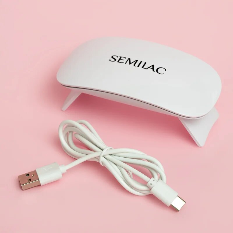 Semilac UV LED Lamp 6W LED lampa pro úpravu gelových nehtů 6 W 1 ks