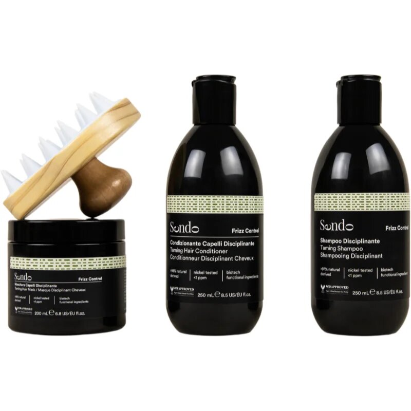 Sendo Frizz Contol Frizz Away Kit dárková sada pro nepoddajné a krepatějící se vlasy
