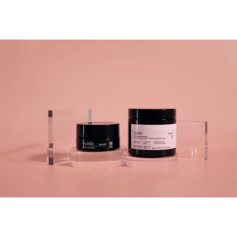 Sendo Nourish Radiant Face Mask rozjasňující maska na obličej 50 ml
