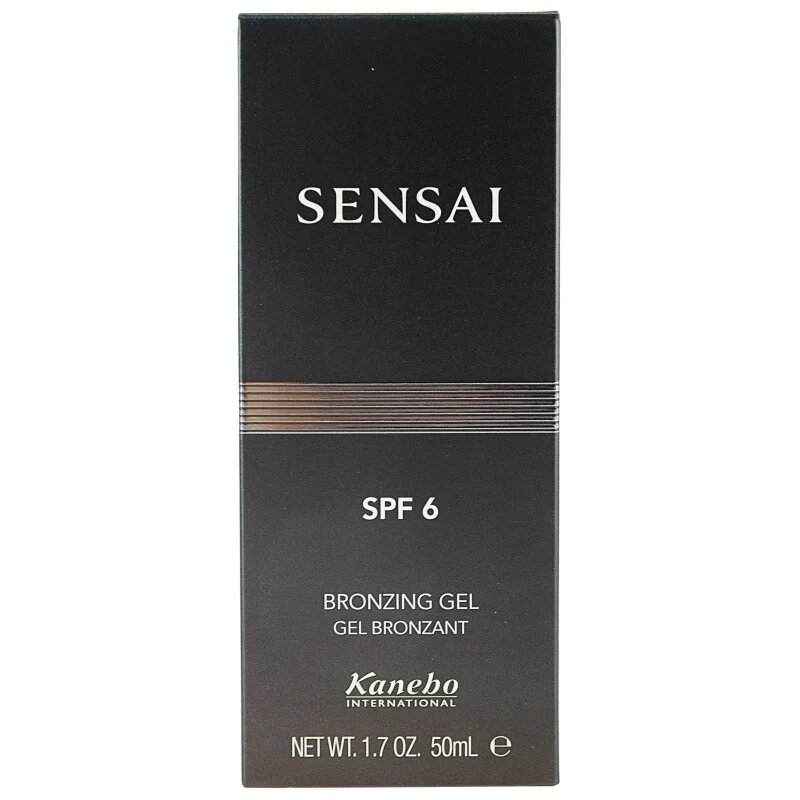 Sensai Bronzing Gel SPF 6 tónovací gel odstín BG 62 Amber bronze SPF 6 50 ml