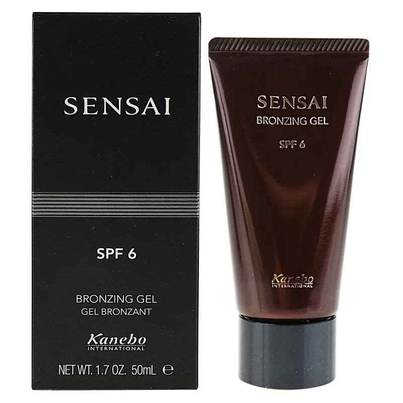 Sensai Bronzing Gel SPF 6 tónovací gel odstín BG 62 Amber bronze SPF 6 50 ml