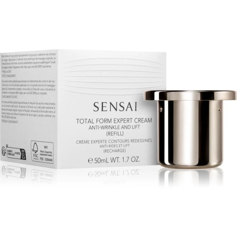 Sensai Total Form Expert Cream Refill hydratační krém proti stárnutí – náhradní náplň 50 ml