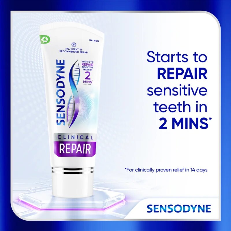 Sensodyne Clinical Repair Active Clean zubní pasta 75 ml