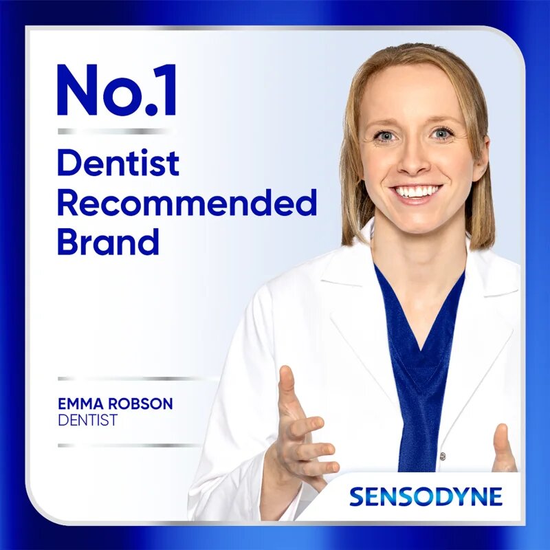 Sensodyne Sensitivity & Gum Whitening bělicí zubní pasta pro ochranu zubů a dásní 75 ml