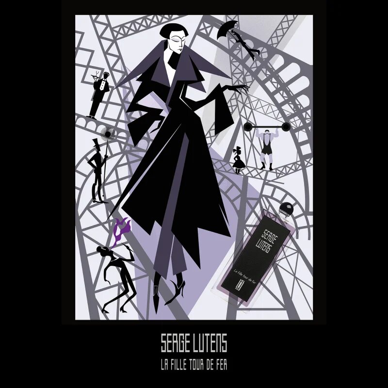 Serge Lutens Collection Noire La Fille Tour de Fer parfémovaná voda unisex 100 ml