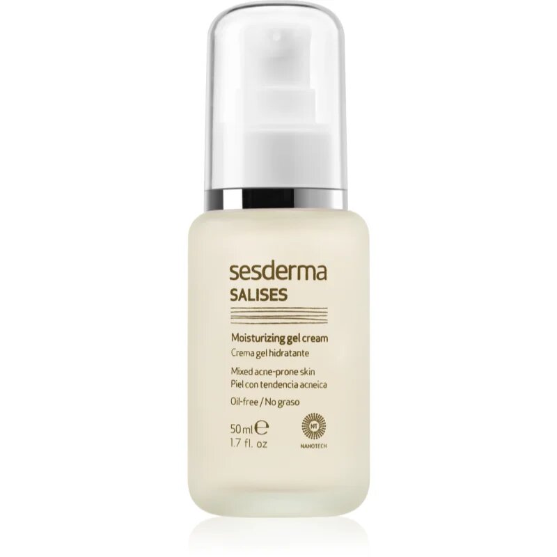 Sesderma Salises hydratační gelový krém pro mastnou pleť se sklonem k akné 50 ml