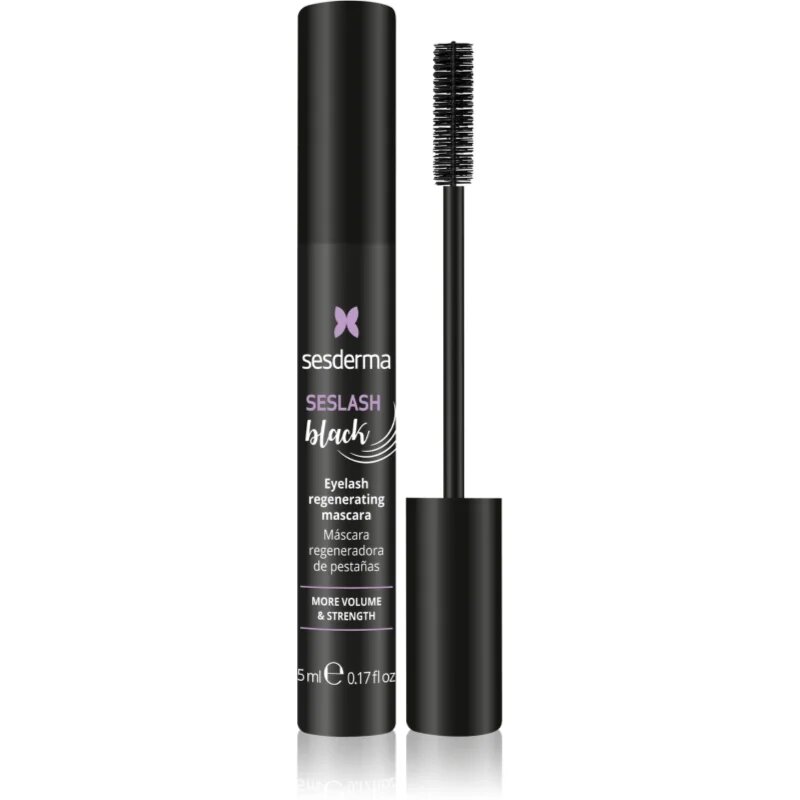 Sesderma Seslash řasenka pro prodloužení a regeneraci řas s keratinem odstín black 5 ml