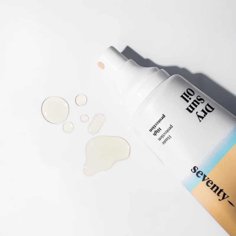 SeventyOne Dry Sun Oil SPF30 ochranný suchý olej na opalování na obličej tělo a vlasy SPF 30 100 ml