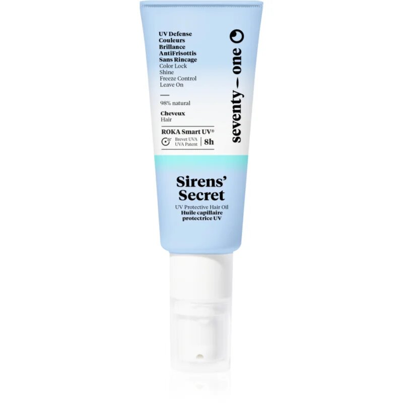 SeventyOne Siren's Secret ochranný olej na vlasy proti slunečnímu záření 50 ml
