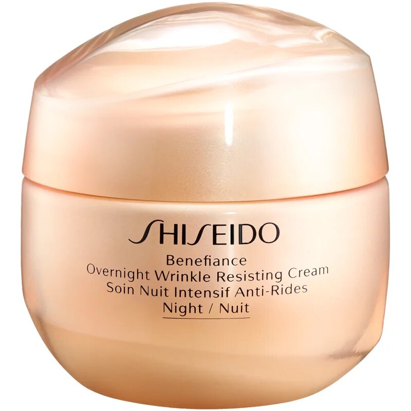 Shiseido Benefiance Overnight Wrinkle Resist Cream noční krém proti vráskám 50 ml