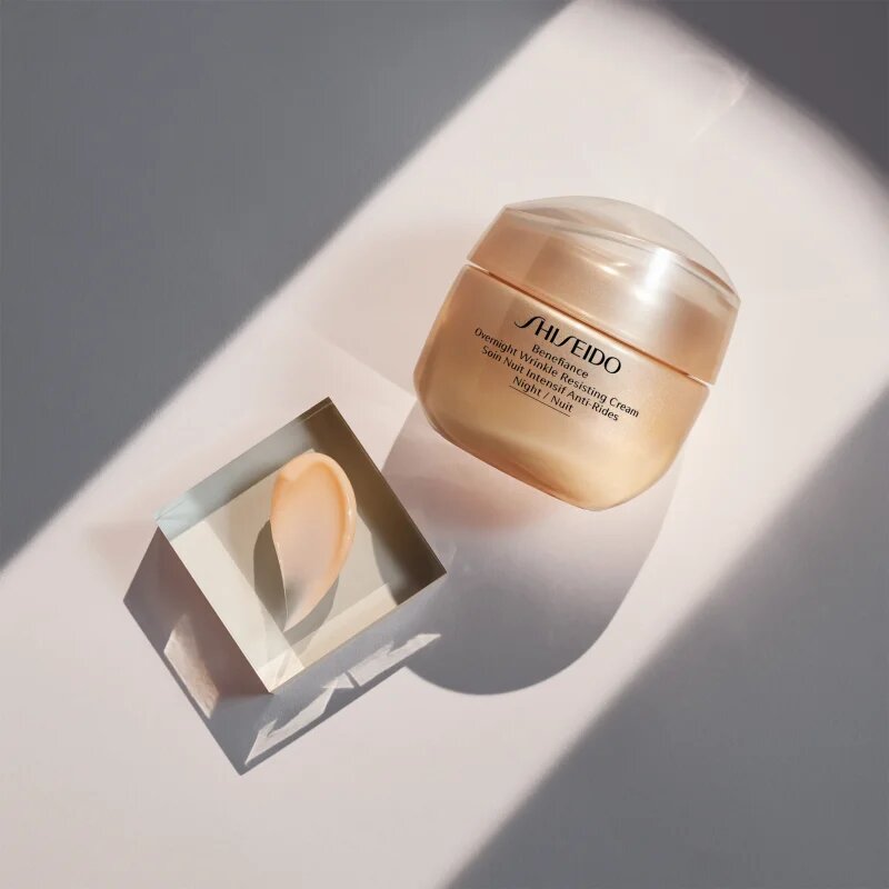Shiseido Benefiance Overnight Wrinkle Resist Cream noční krém proti vráskám 50 ml