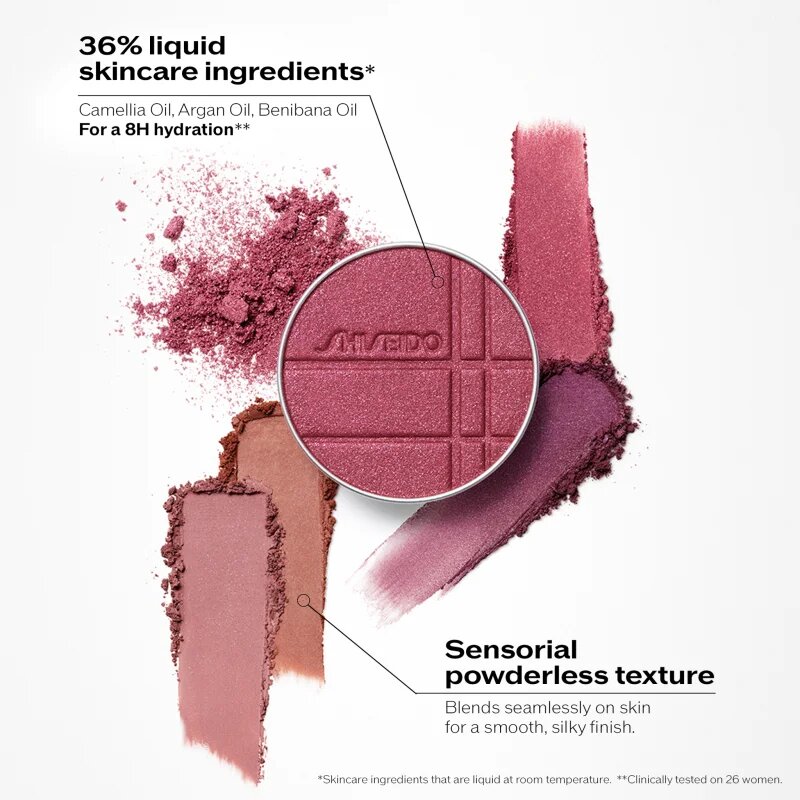 Shiseido Color + Glow Enhancer multifunkční líčidlo pro oči a tvář odstín 05 Red Ruby 7 g