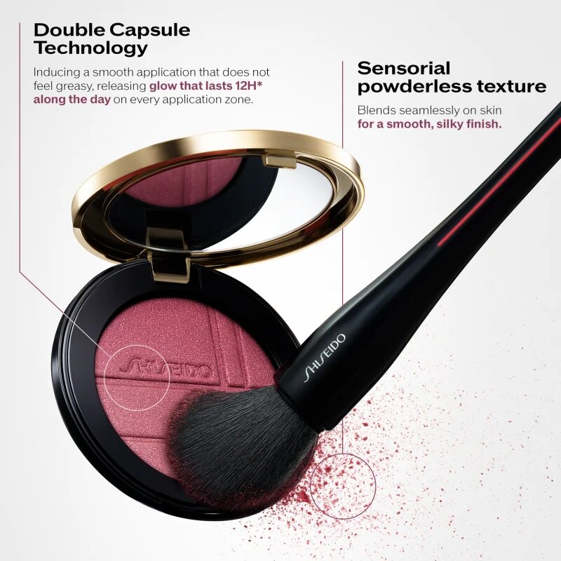 Shiseido Color + Glow Enhancer multifunkční líčidlo pro oči a tvář odstín 05 Red Ruby 7 g