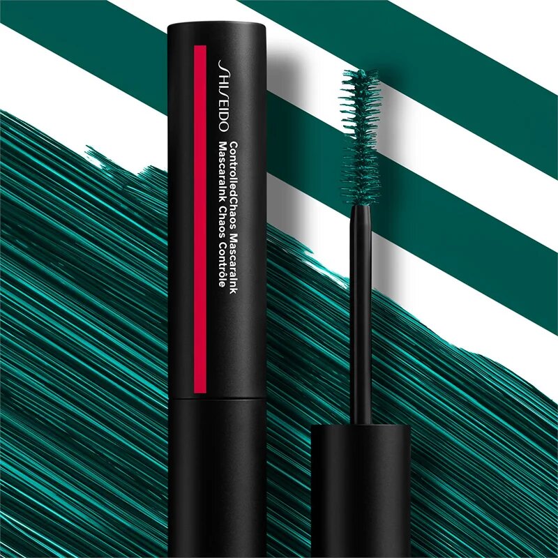 Shiseido ControlledChaos MascaraInk objemová řasenka odstín 04 Emerald Energy 11.5 ml