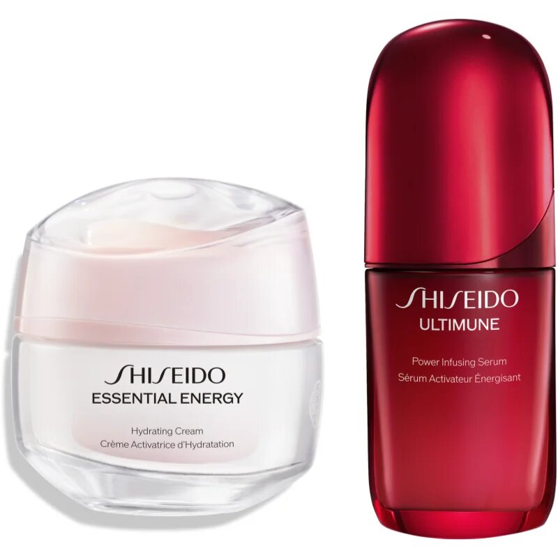 Shiseido Essential Energy Nourish & Hydrate Set sada pro výživu pleti a udržení její přirozené hydratace