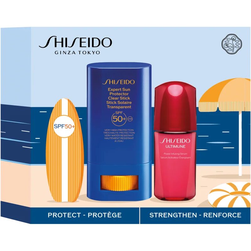 Shiseido Expert Sun Protector Clear Stick SPF 50+ dárková sada pro ženy