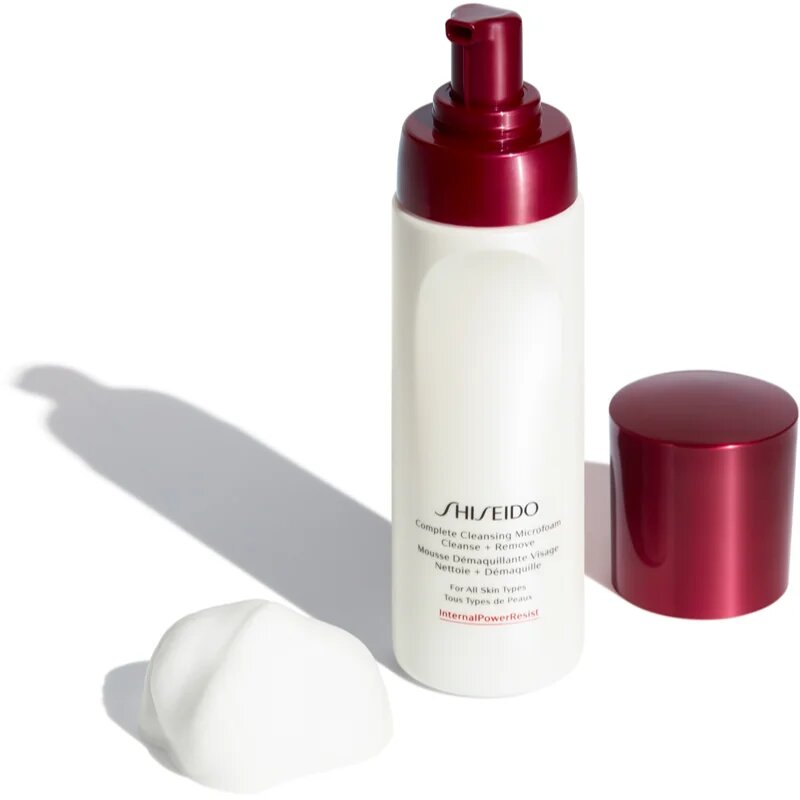 Shiseido Generic Skincare Complete Cleansing Micro Foam čisticí a odličovací pěna s hydratačním účinkem 180 ml