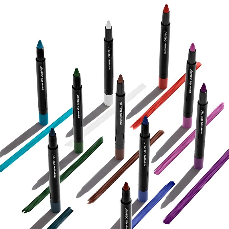 Shiseido Kajal InkArtist tužka na oči 4 v 1 odstín 05 Plum Blossom (Purple) 0.8 g