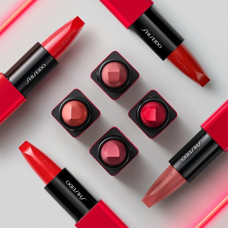 Shiseido Makeup Technosatin gel lipstick saténová rtěnka odstín 404 Data Stream 4 g